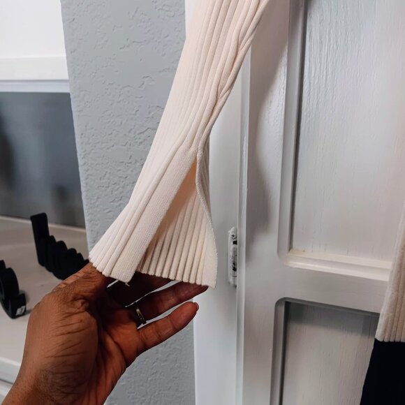 Striped Sweater Dress - Picture 4 of 4